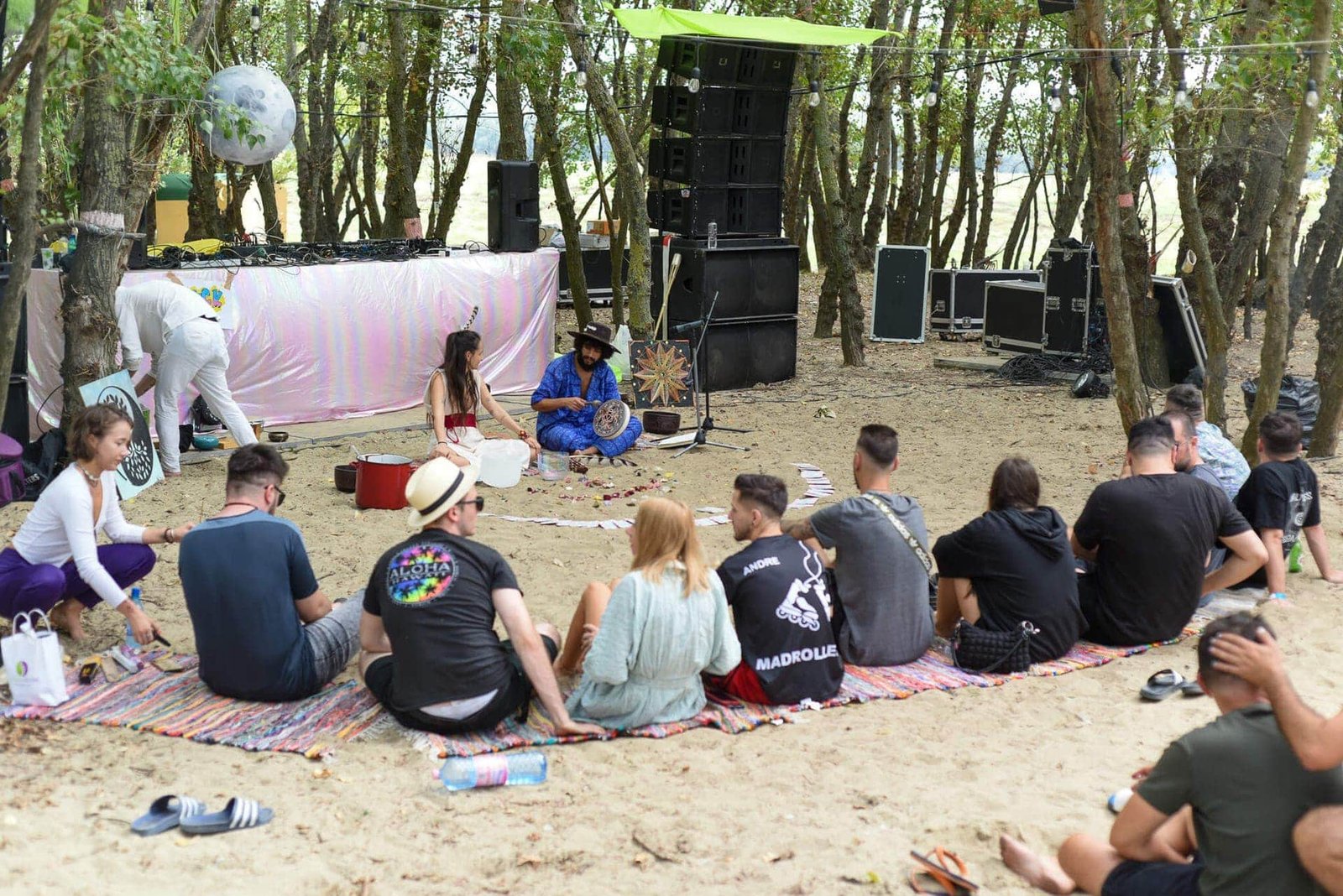 Sound ceremony circle